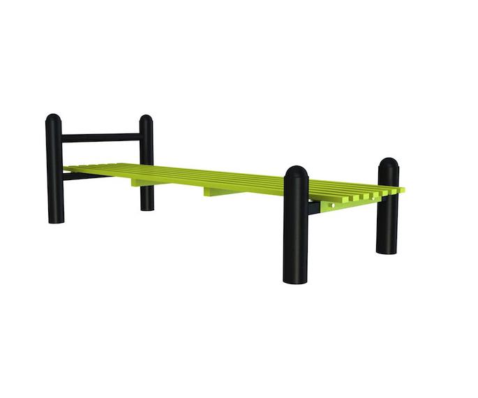 Street Workout DAMAPRO - La Street Table en acier galvanisé thermolaqué pour parc sportif en plein air_0