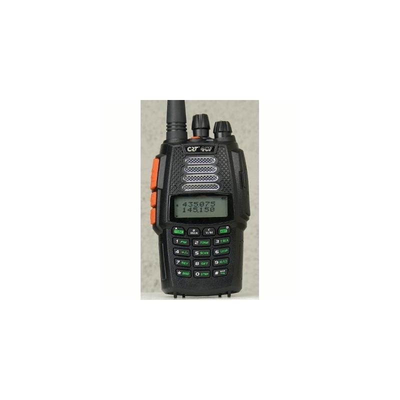 Talkie-walkie crt4cf bibande vhf / uhf / aviation_0