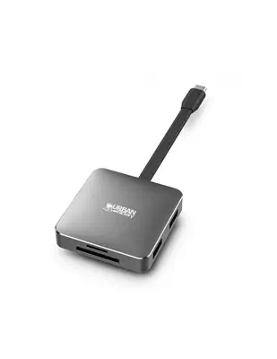 Urban Factory HUBEE LIGHT USB 3.2 Gen 1 (3.1 Gen 1) Type-C Gris_0