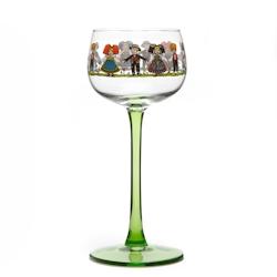 Verres à Vin d'Alsace décor Hansi  X 6   Everyverre - V-ALSACE_HANSI_0