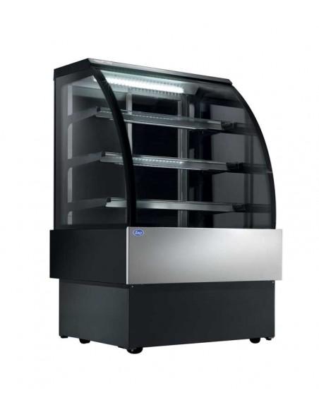 Vitrine - Froid ventilé, Éclairage LED, RAL 9005 - Référence: SIENA 1200_0