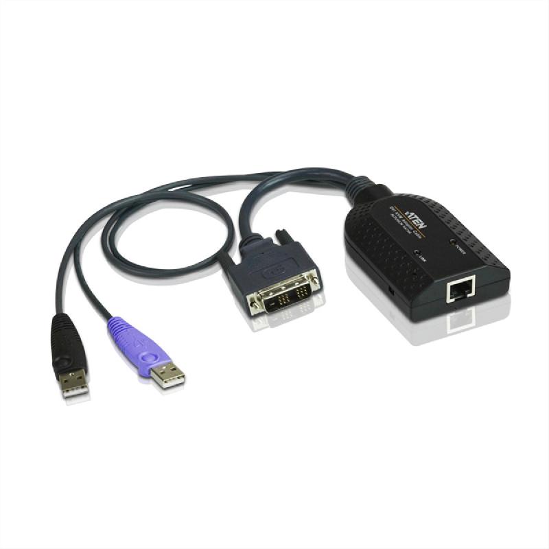 Aten ka7166 câble adaptateur dvi-usb-kvm_0