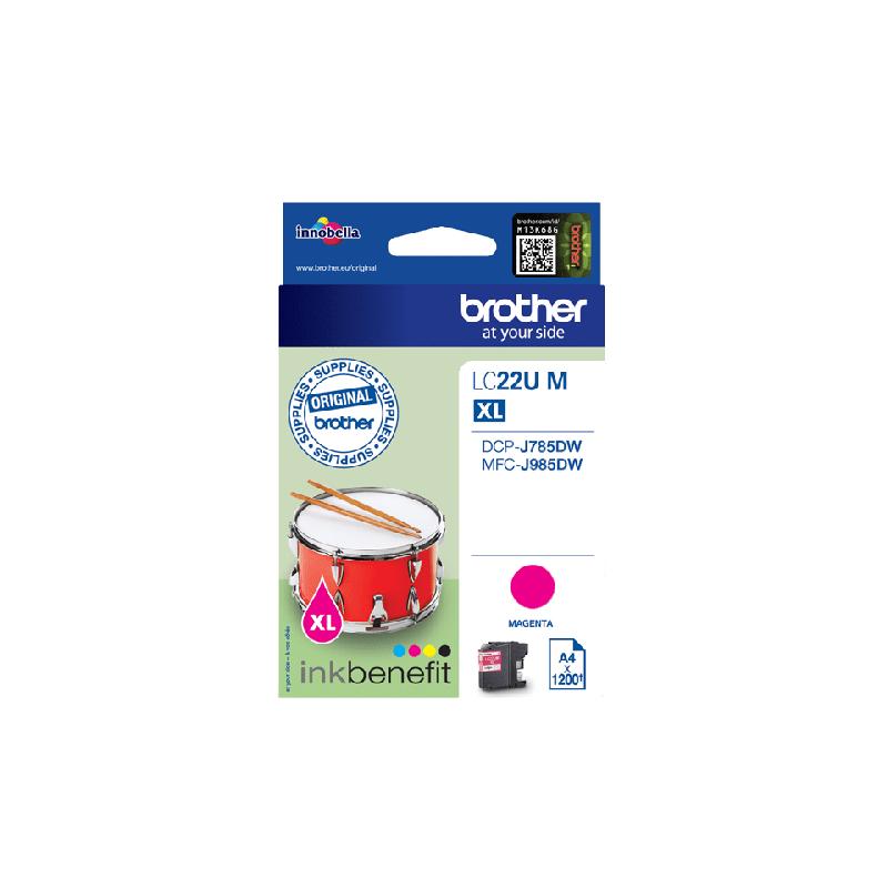 Brother LC22UM cartouche d'encre 1 pièce(s) Original Magenta_0