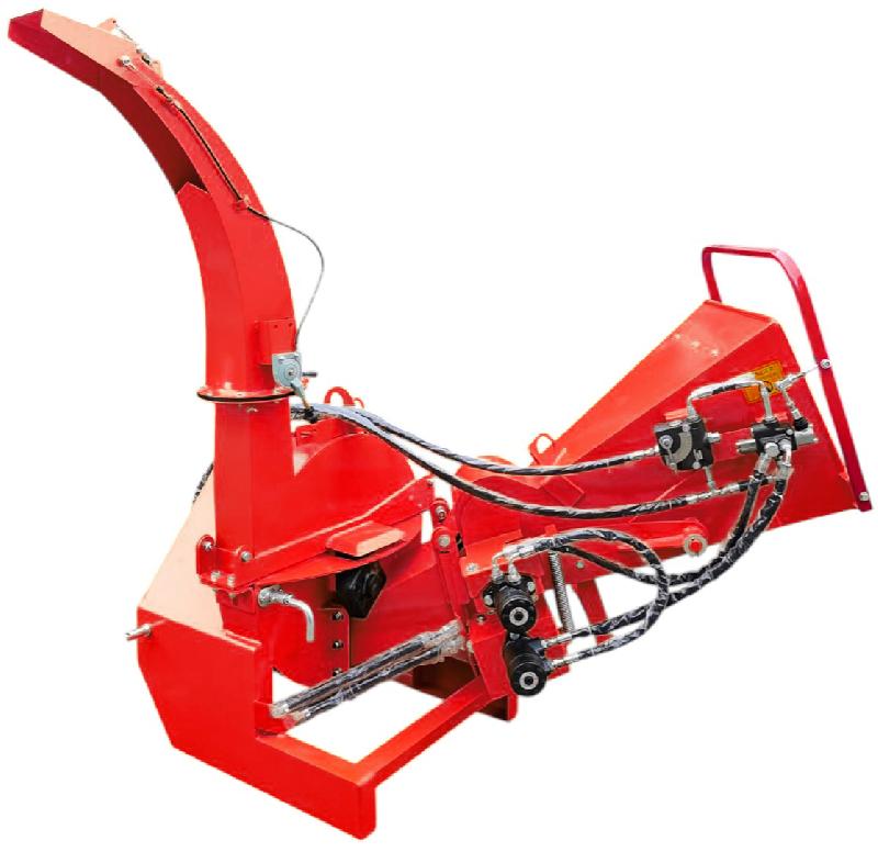 Broyeur de branches 100 mm pour tracteur - Cardan et attelage trois points - Rouleau d'alimentation hydraulique Torros HHP100H_0