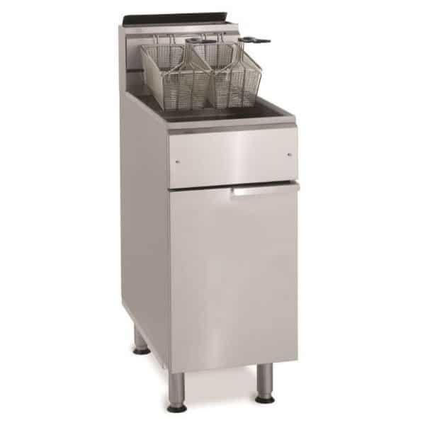 Friteuse gaz double capacité 2 x 14 litres (Type de gaz: Naturel Réf - IFS-2525-1-39)_0