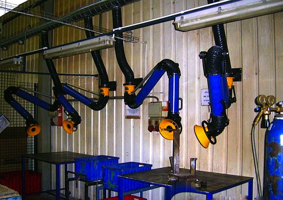 Bras extracteur de fumées Oskar - Ø75 mm - résistance jusqu’à 80°C - réglages extérieurs_0