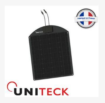 Panneau solaire souple 50W 12V monocristallin Uniteck - Haute performance et flexible pour camping-car, bateau et site isolé_0