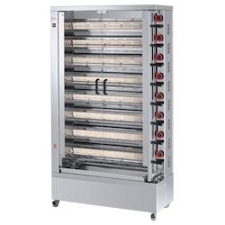 Feca Rôtissoire Professionnelle à Poulet Verticale à Gaz - 8 Broches - Féca - 0634438217855_0