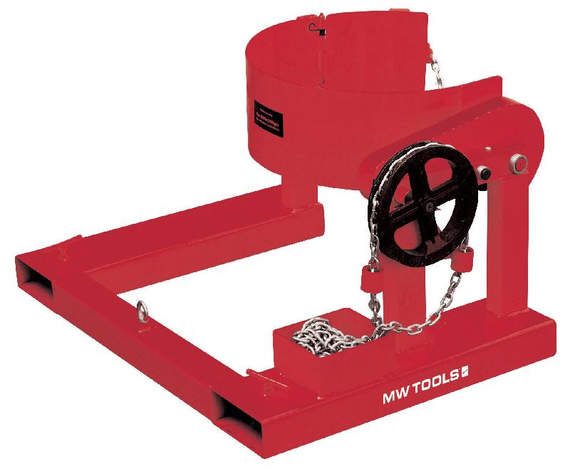 Retourneur de fûts pour chariot élévateur 220L 364kg MW Tools VTKN364_0