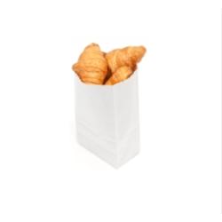 Sac croissant kraft blanc 16+8x30 cm - Vendu par 1000 - 3760365402716_0