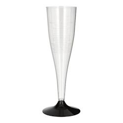 Starpak Verres à vin pétillant, PS 0,1 l Ø 5 cm · 17,5 cm transparent (200 unités) PAPSTAR - transparent matière synthétique 4002911484661_0