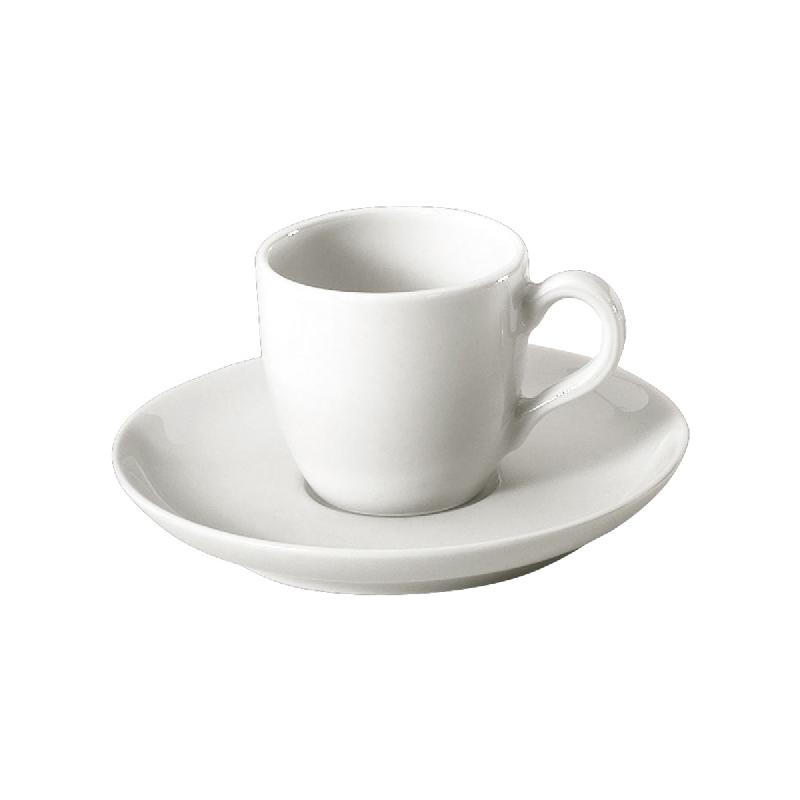 SOUS TASSE À CAFÉ ROND BLANC PORCELAINE Ø 13 CM BERNARD PILLIVUYT