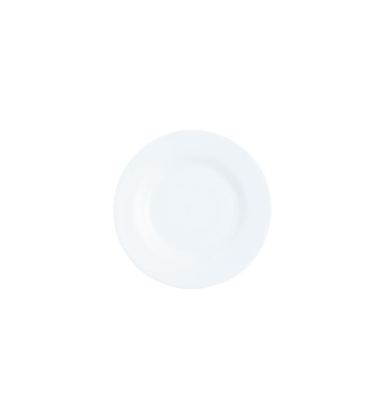 ASSIETTE PLATE ROND BLANC VERRE Ø 27,5 CM INTENSITY WHITE ARCOROC