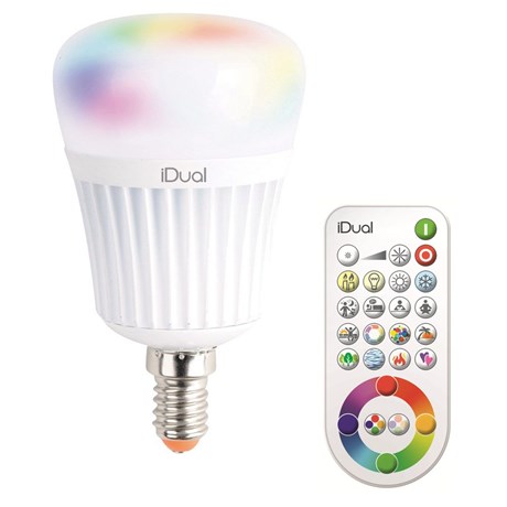 AMPOULE LED IDUAL G100 16.5/75 W PROGRAMMBLE AVEC TÉLÉCOMMANDE