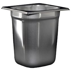 Bac Gastro Inox AISI 304 GN 1/6 Plein H. 200 mm - Gastroland - 3701666002625_0