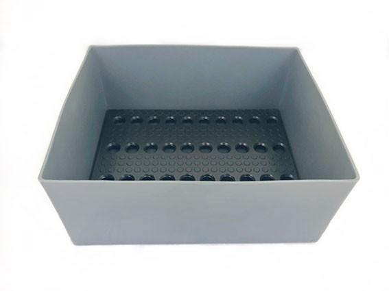 Bacs de rétention 44L - avec ou sans caillebotis - fabriqués en France - BCRTTHDGR-PU03/CLB_0