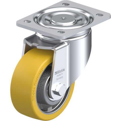 BLICKLE - ROULETTE PIVOTANTE Ø 125MM BANDAGE POLYURÉTHANE PU 700KG - LH-GTH 127K