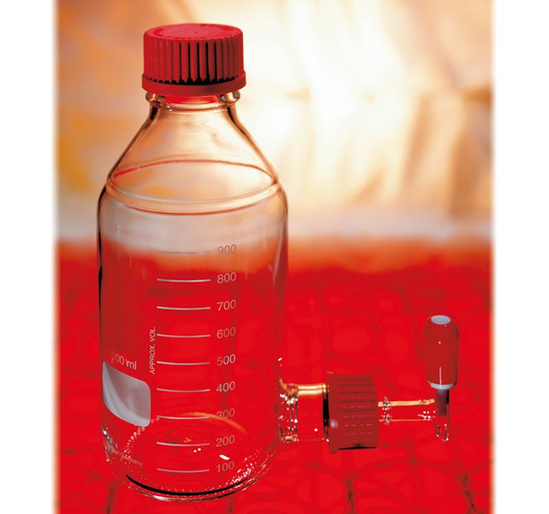 Bonbonne 10 litres en verre borosilicaté avec robinet
