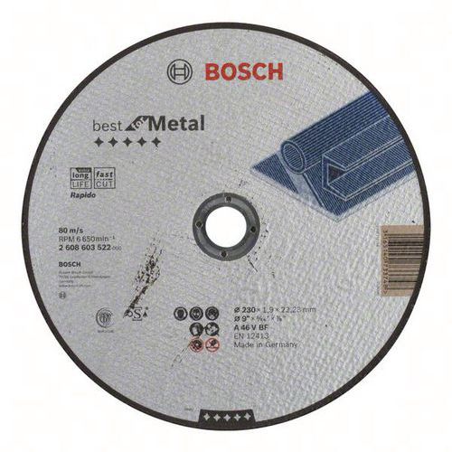 BOSCH 25 DISQUES À TRONÇONNER BEST FOR METAL