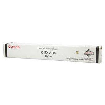 CANON C-EXV 34 CARTOUCHE DE TONER 1 PIÈCE(S) ORIGINAL NOIR - TONER AUTHENTIQUE