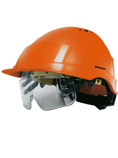 Casque IRIS2 avec lunettes intégrées sous visière - Aérations réglables - Référence CASIRISOR2_0