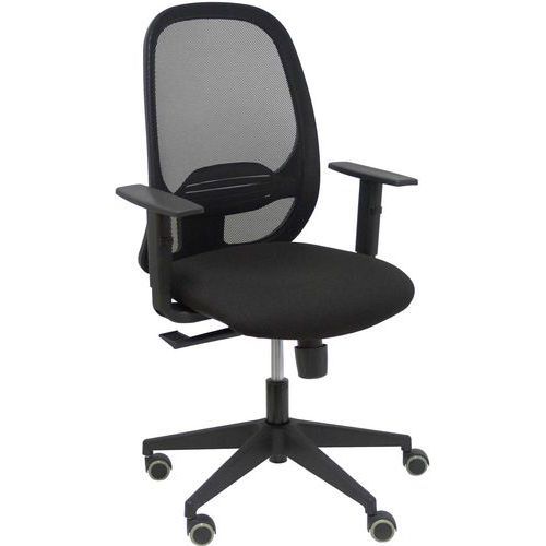 CHAISE DE BUREAU CILANCO AVEC BRAS RÉGLABLE - NOIR - PIQUERAS Y CRESPO