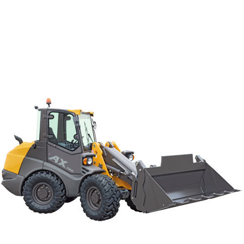 Chargeuse sur roues AX 700 - Mecalac - compacte et polyvalente pour chantiers exigus_0