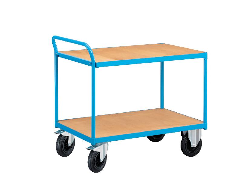 CHARIOT DESSERTE 2 PLATEAUX CHARGE 500 KG