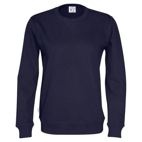 COTTOVER SWEATSHIRT COL ROND HOMME - CERTIFIÉ GOTS MARINE - TAILLE XS