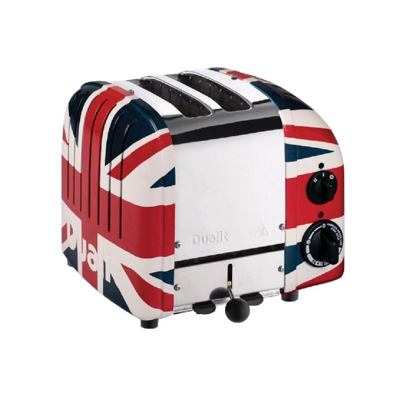 Dualit Grille-pain 2 fentes de grillage sélecteur Gen - Bagel - Union Jack - multicolore 27055_0