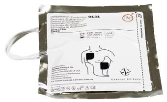 ELECTRODES 'ADULTE' POUR DÉFIBRILLATEURS POWERHEART AED G3 CARDIAC SCIENCE