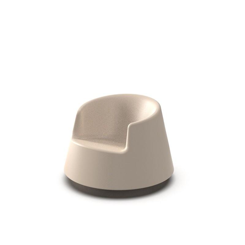 Fauteuil à bascule ROULETTE KIDS - crème_0