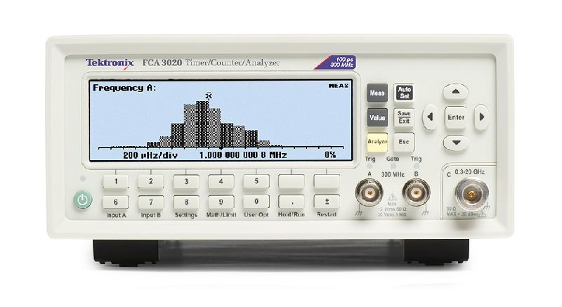 FCA3020 - Compteur / Fréquencemètre 300 MHz / 100 ps avec 1 voie 20 GHz - TEKTRONIX_0