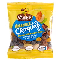 FRUITS SECS AMANDES À CROQUER NOIX DE CAJOU ET SUPERFRUIT VAHINÉ - SACHET DE 35 GR - LOT DE 48