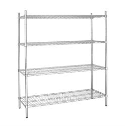 Vogue Étagère en Kit   4 Niveaux   Profondeur 610 mm - GAS-U259_0