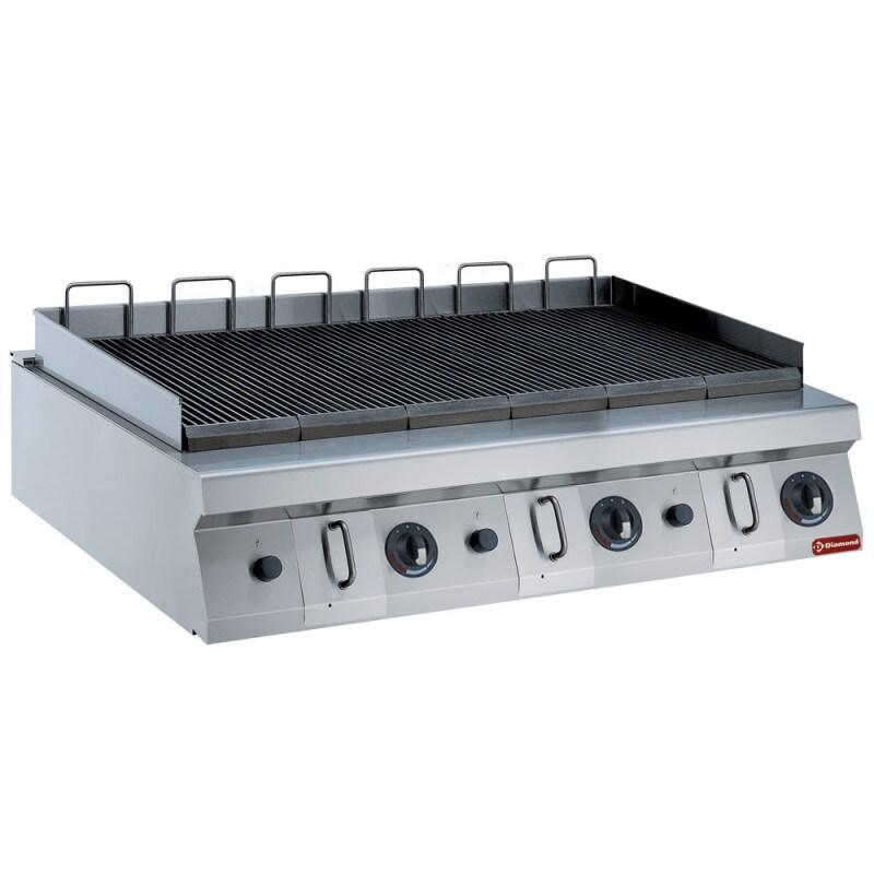 Grill gaz HP 1200mm - TOP - Diamond - 0615402196451_0