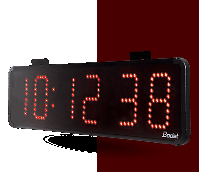 Horloge HMSLED 10, alimentation 230V, Independante ou Radio ALS, LED rouge - BODET_0