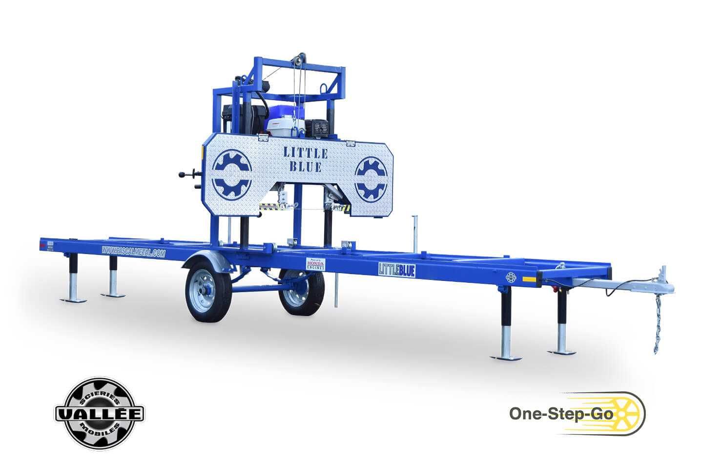 Little Blue - Scierie mobile Vallee Forestry Equipment - Châssis 24 pi - Modèle 2022 - Capacité de coupe 30 pouces_0