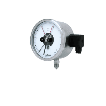 Manomètre à contact électrique tout inox TMP 502 - Tube de Bourdon - Plage de mesure jusqu'à 1600 bar_0