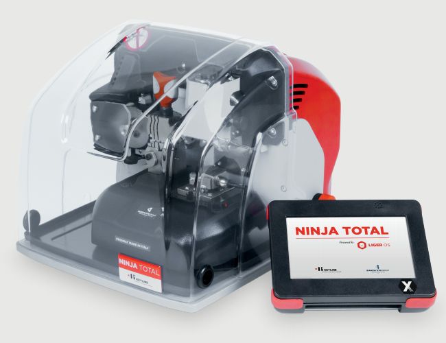Ninja total machine pour clés plates, laser et poinçonnées - keyline s.P.A. - poids 30 kg_0