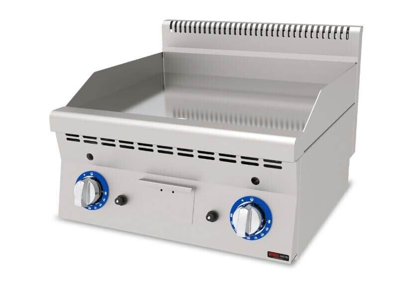 Plaque de cuisson gaz chrome dur – lisse – 7,4 kW – Série 600 – 63 x 65 cm – Réf. AKS-SGS-AGI-660-CR - AKS-SGS-AGI-660-CR_0