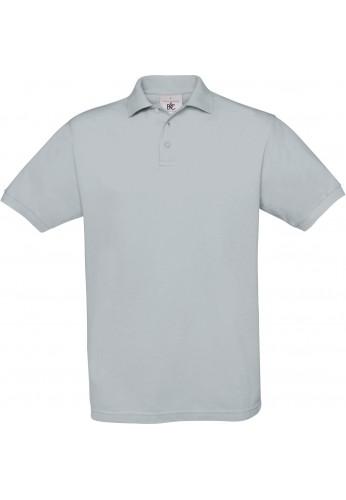Polo de travail gris - manches courtes - 100% coton - tailles S à 3XL_0