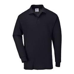 Portwest - Polo de travail manches longues Noir Taille 3XL - XXXL 5036108246557_0