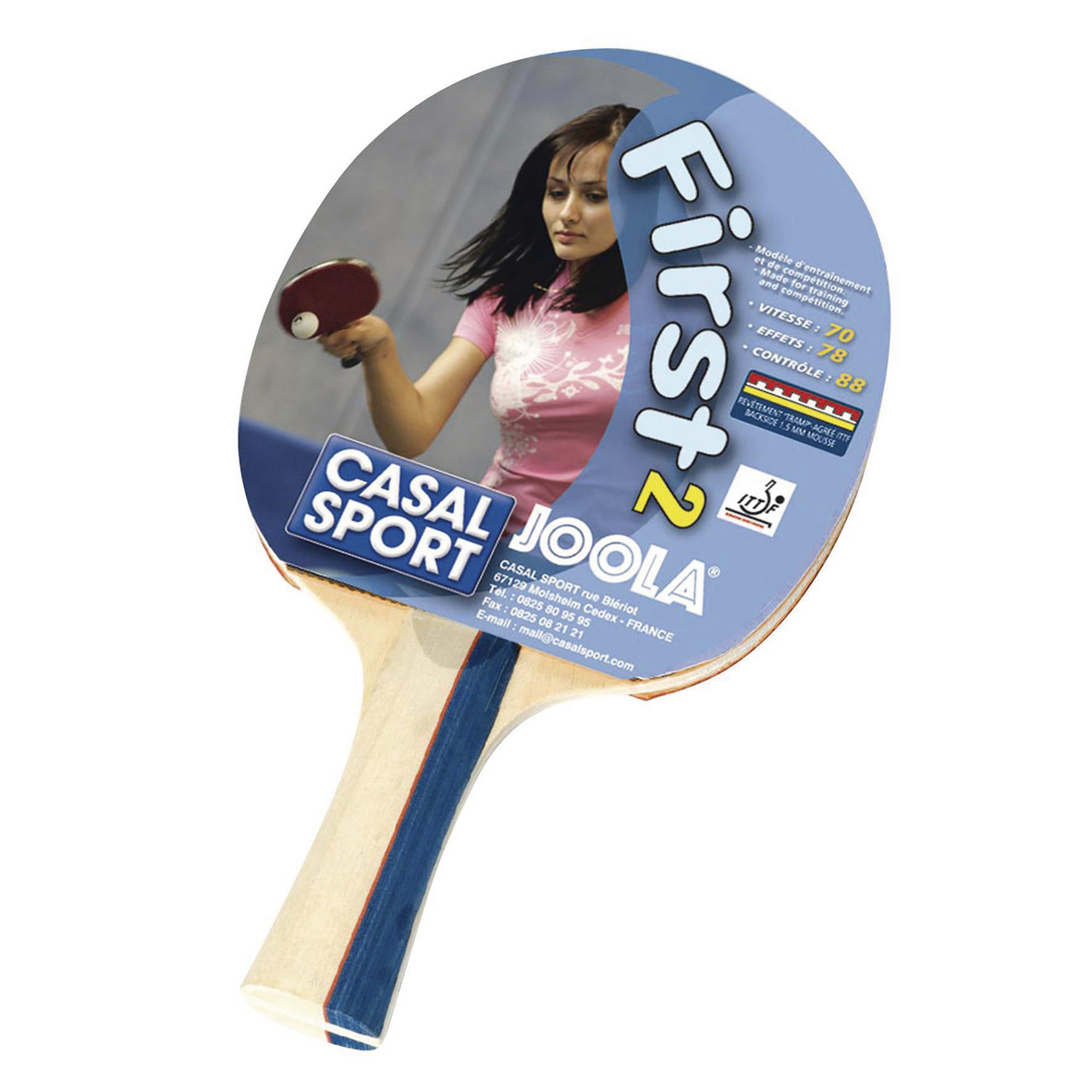 RAQUETTE TENNIS DE TABLE JOOLA FIRST ITTF