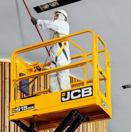 S1530E - Nacelle ciseaux électrique JCB - Compacte et performante - 6,60 m de hauteur de travail_0