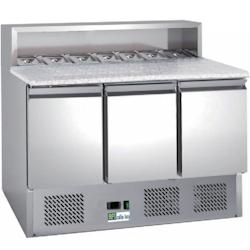 Saladette Réfrigérée Inox AFI Collin Lucy 3 Portes - Modèle S9039x - AAPS903_0