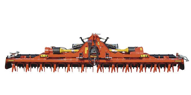 SCP 140 à 300 HP - Fraises et herses rotatives - EMYMPS - Poids 2160 à 3050 kg - Herse rotative repliable pour tracteurs de 140-300 CV_0
