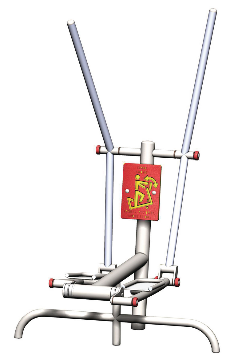SKI DE FOND FITNESS EXTÉRIEUR INOX