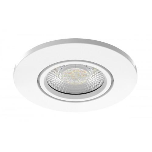 SPOT LED ENCASTRÉ 5-7W - ORIENTABLE - GRADABLE - BLANC - EDOS PRO CCT ARIC