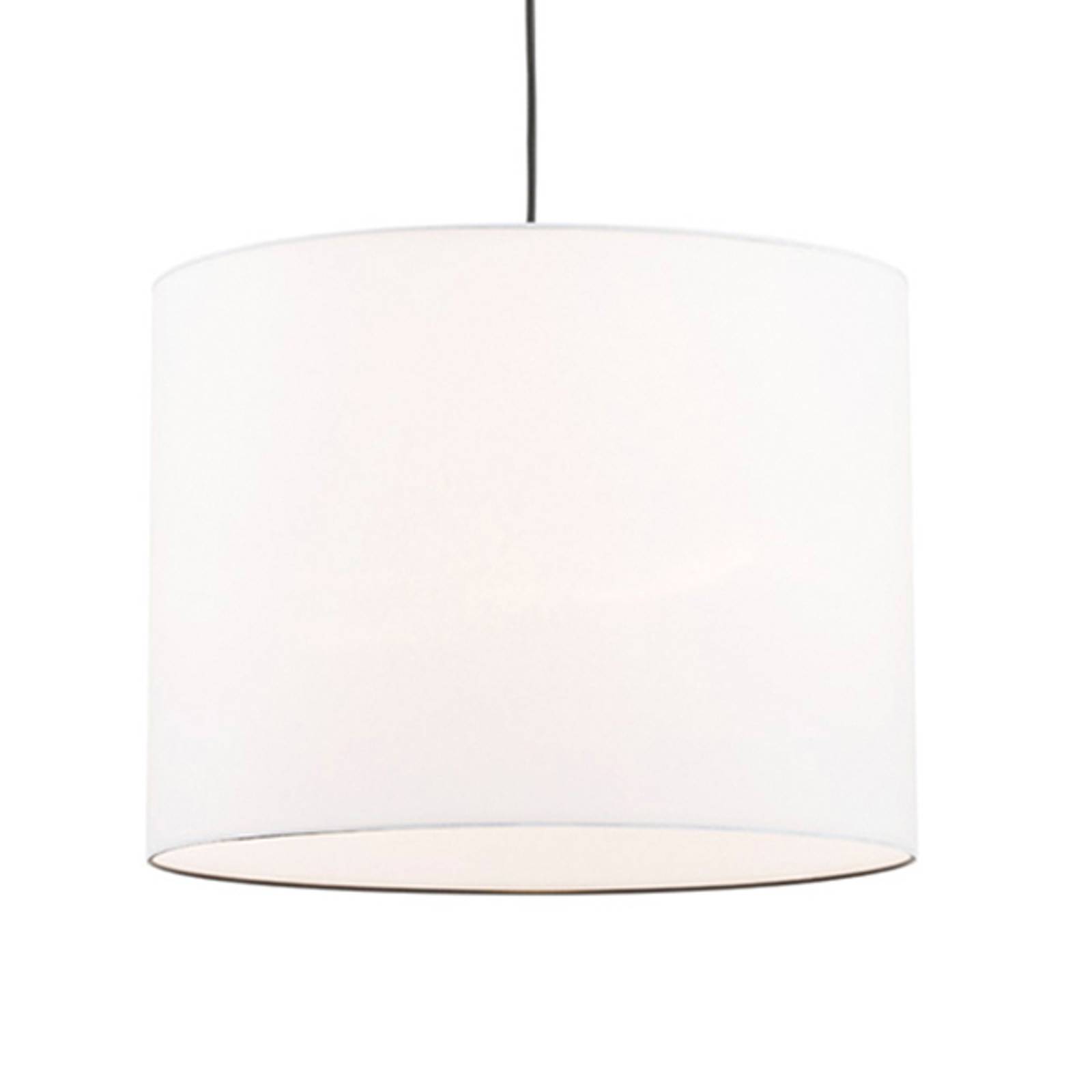 ARGON SUSPENSION EN TISSU HARRIS, ABAT-JOUR BLANC